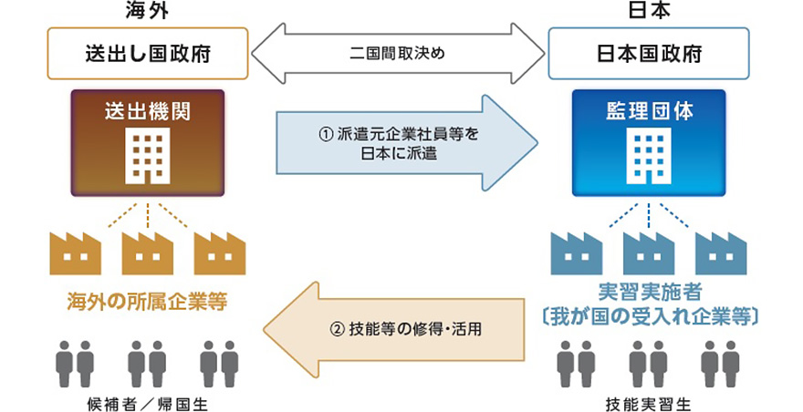 外国人技能実習制度とは 外国人技能実習制度の円滑な運営を支援 Jitco 公益財団法人 国際人材協力機構 旧 国際研修協力機構