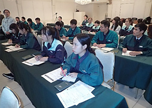 外国人技能実習生フォローアップ研修を実施