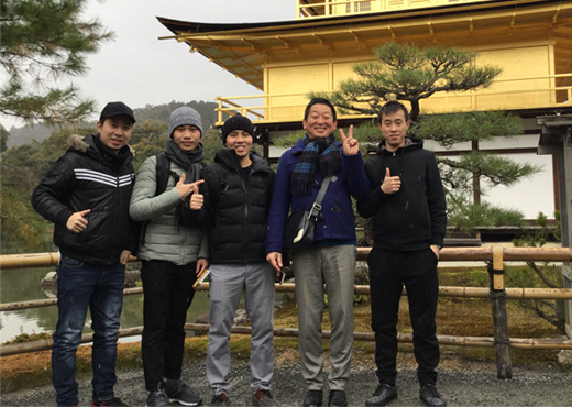 京都や奈良の寺院見学