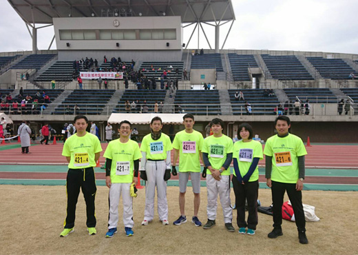 ベトナム人技能実習生も一緒に駅伝大会参加