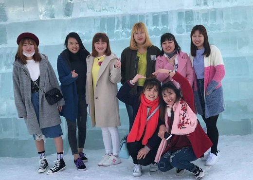 着物の着付けと流氷祭り