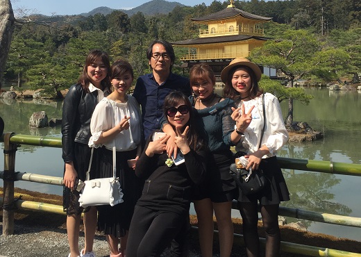 京都社員旅行に参加