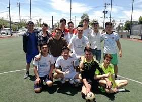 組合開催フットサル大会で熱戦のベトナム人技能実習生
