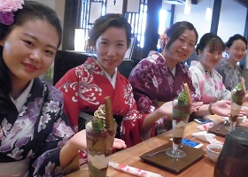 京都旅行で着物体験