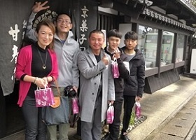 和菓子作りで日本文化体験