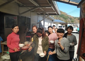 送別会兼少し早い忘年BBQ