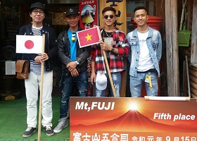 富士山へ秋の遠足