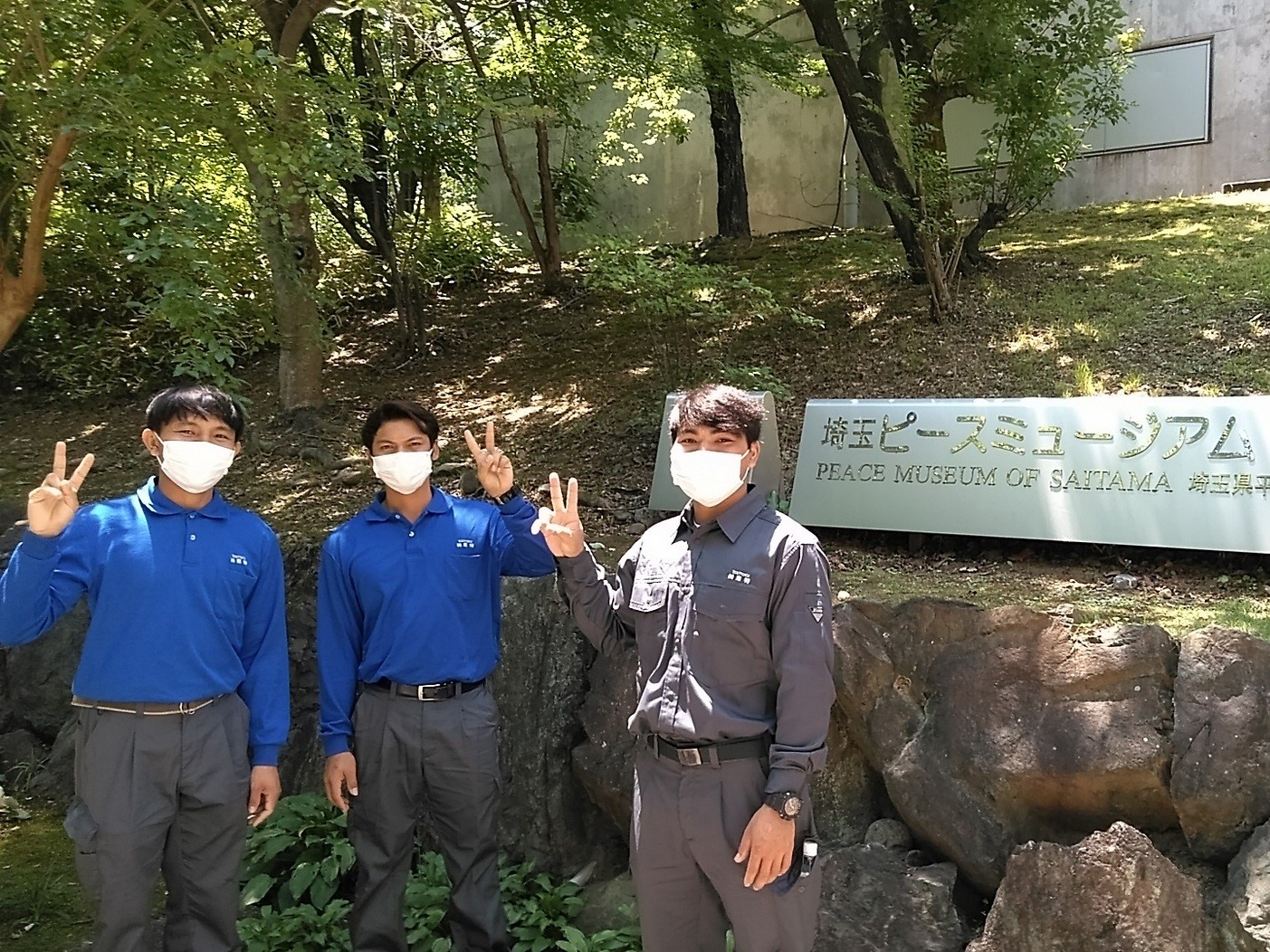 「平和資料館」で歴史を学びました