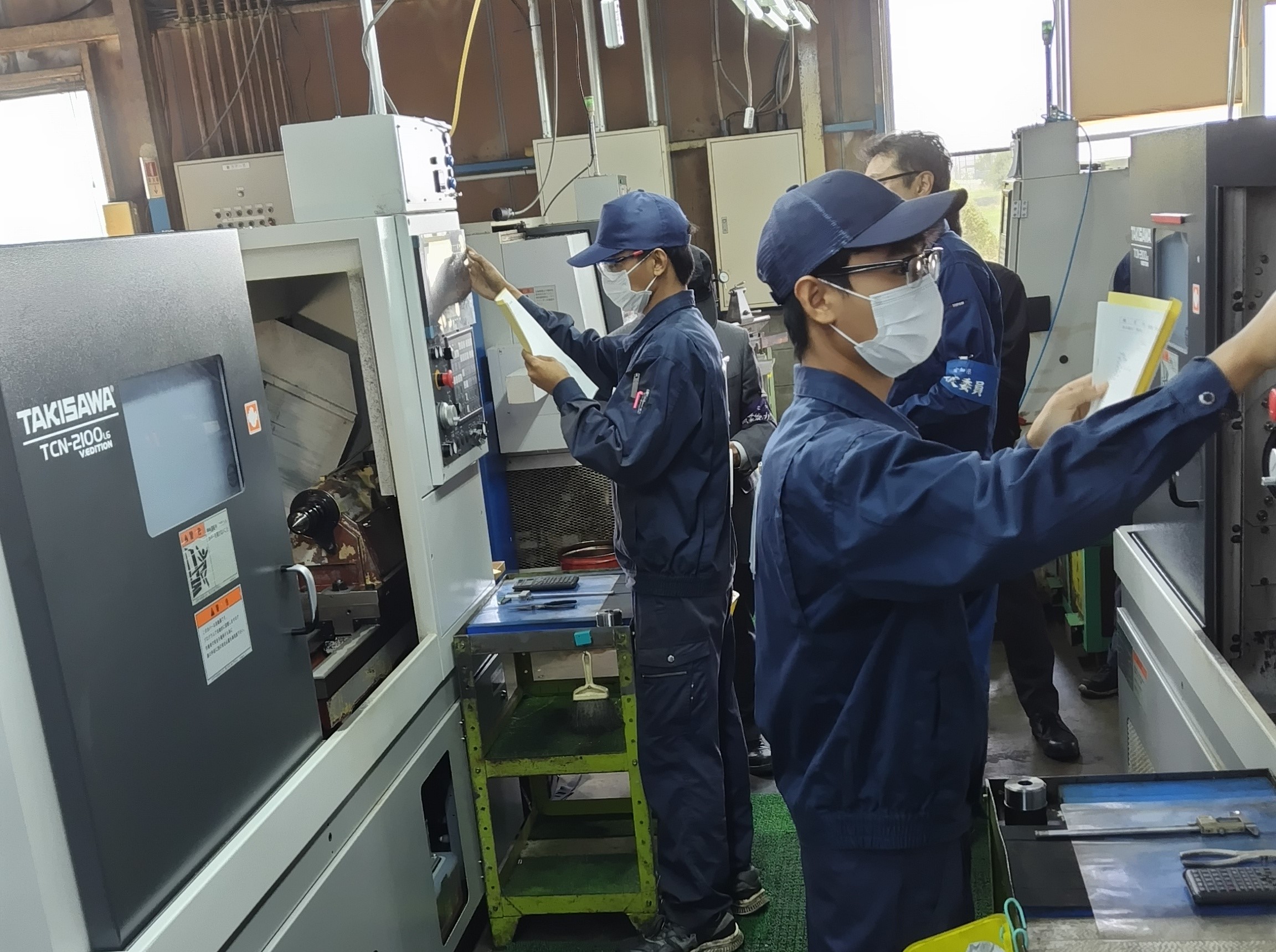 5期生たちの基礎級技能検定試験