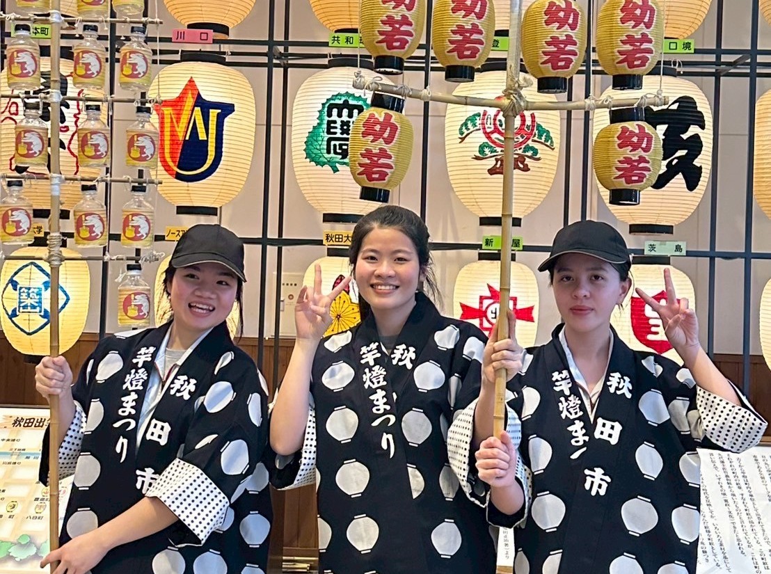竿燈祭りの記念館に行ってきました