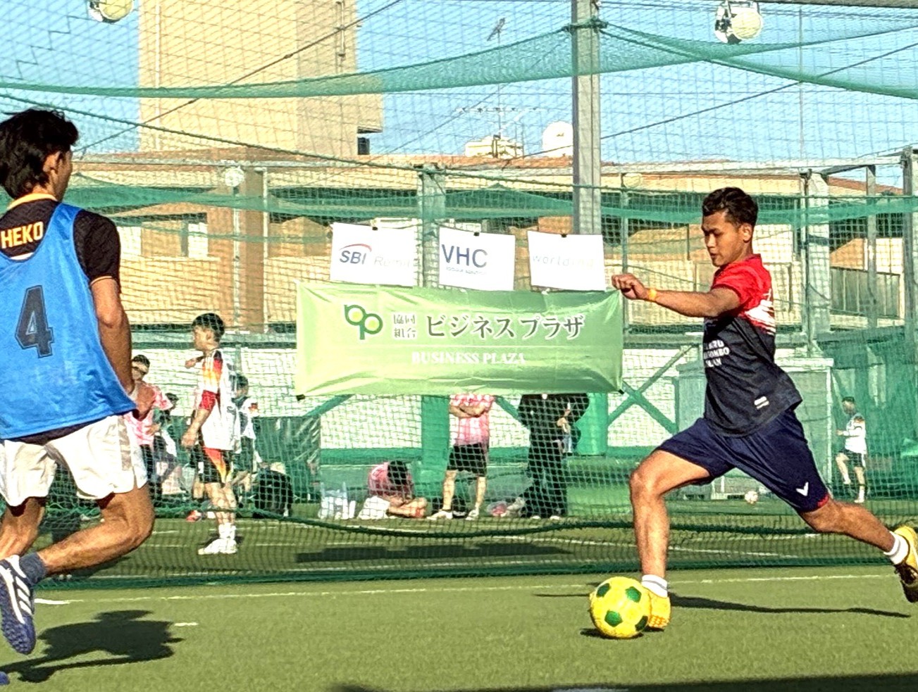 フットサルイベントで育む多文化共生