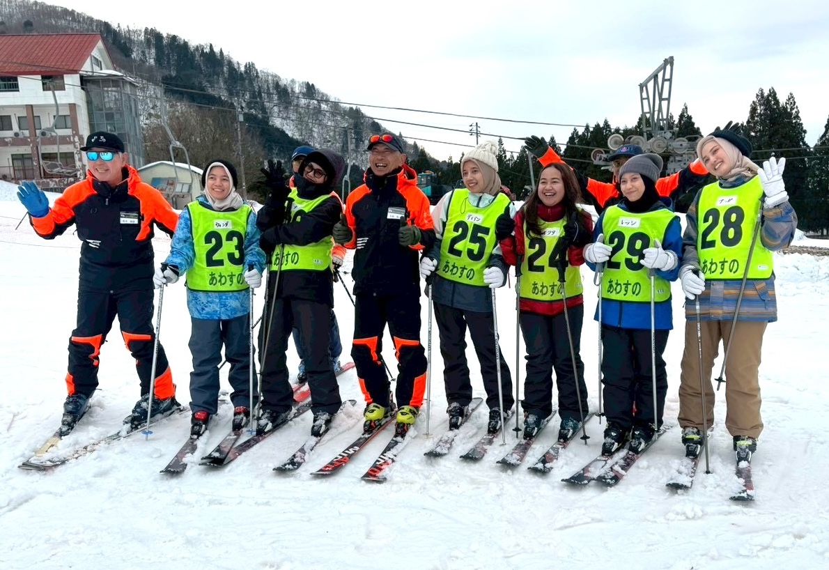 日本の冬を楽しめるスキー体験会を開催しました!